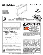 Heat Glo Supreme I30 C Manuals Manualslib