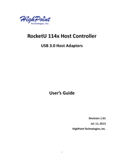 HighPoint RocketU 1144E User Manual