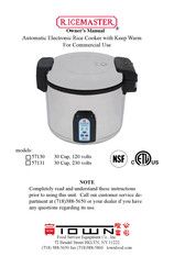 RiceMaster 57131 Owner's Manual