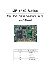 Commell MP-878D2 User Manual