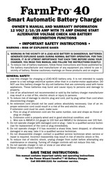 Power Wizard FarmPro 40 Owner's Manual