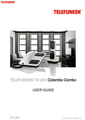 Telefunken TD 291 User Manual