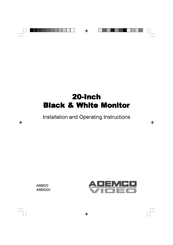 ADEMCO AMM20 Installation And Operating Instructions Manual