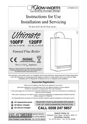 Glow-worm Ultimate 120FF Instructions For Use Installation And Servicing