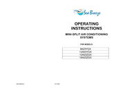 Sea Breeze 12A23ZGX Operating Instructions Manual