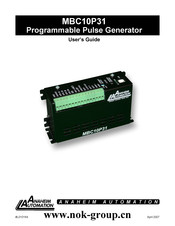 Anaheim Automation MBC10P31 User Manual