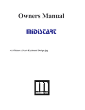 Miditech MIDI controller keyboard Owner's Manual