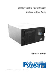 Uninterruptible Power Supplies Minipower Plus Rack User Manual