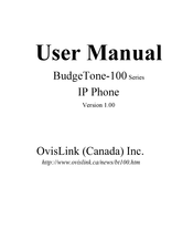 Ovislink BudgeTone-100 Series User Manual