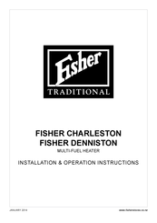 Fisher ChArLesTON Installation & Operation Instructions