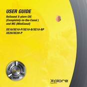 ReSound XE10-B User Manual