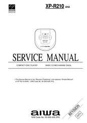 Aiwa XP-R210 AHA Service Manual