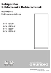 Grundig GFN 13820 User Manual