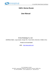 E-Lins E481v Series User Manual