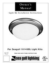 Sea gull lighting 16148BL Owner's Manual