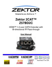 Zektor Z57BD2C User Manual