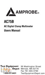 Amprobe AC75 User Manual