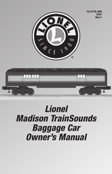 Lionel Madison TrainSounds Baggage Car Owner's Manual