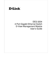 D-Link DES-3204 User Manual