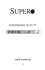 Supero 1017C-TF User Manual