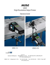 MSSC QM2 Operation Manual