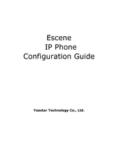 Yeastar Technology Escene Configuration Manual