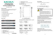 Moxa Technologies PT-7828 Series Hardware Installation Manual