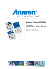Anaren A2500R24 Series User Manual