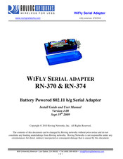 Roving Networks WiFly RN-374 Install Manual And User Manual