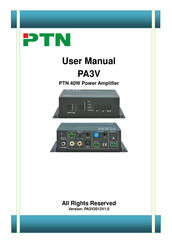 PTN PA3V User Manual