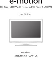 E-motion X23/69E-GB-FTCDUP-UK User Manual