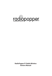 RadioPopper P1 Owner's Manual