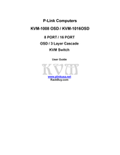 P-Link Computer KVM-1008OSD User Manual