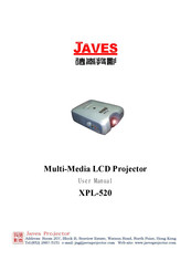 Javes XPL-520 User Manual