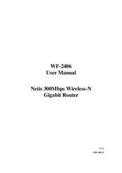 Netis WF-2406 User Manual