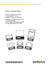 Sartorius LC 16000 S-00MS User Manual