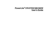 PowerLite 585W User Manual