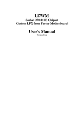 Tmc LI7WM User Manual