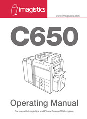 imagistics C650 Operating Manual