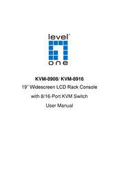LevelOne KVM-8908 User Manual