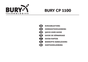 BURY CP 1100 Quick User Manual