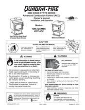 Quadra-fire 4300 Series Manuals | ManualsLib