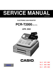 Casio PCR-T2000 Manuals | ManualsLib