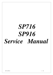 Fujitsu Siemens Computers SP916 Service Manual