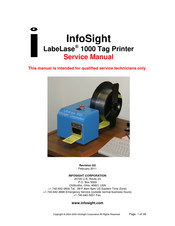InfoSight LabeLase 1000 Service Manual