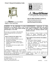 HearthStone Stowe 8321 Owners Manual And Operation Manual