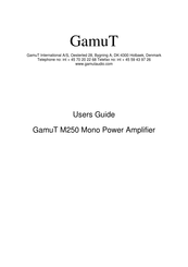 gamut d200 service manual gamut d200 service manual