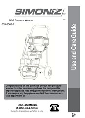 Simoniz 039-8563-8 Use And Care Manual