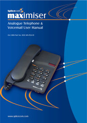 Splicecom Maximiser User Manual