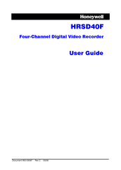 Honeywell HRSD40F User Manual